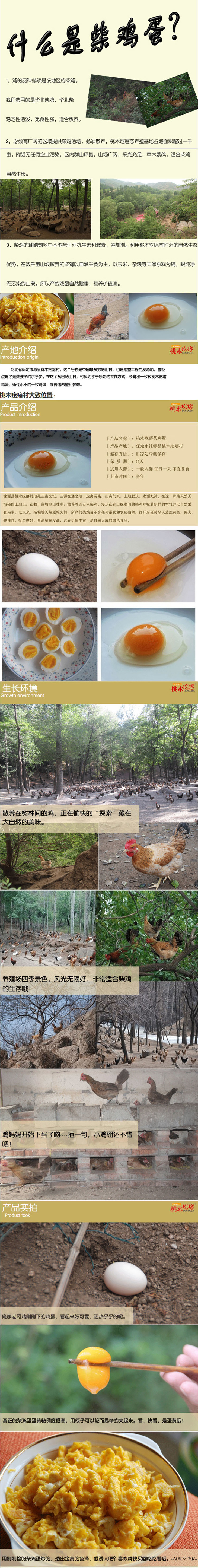 【亿家精选】涞源深山 桃木疙瘩鸡蛋