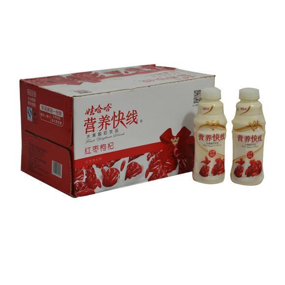 营养快线红枣味450g15瓶送1支呦呦奶茶