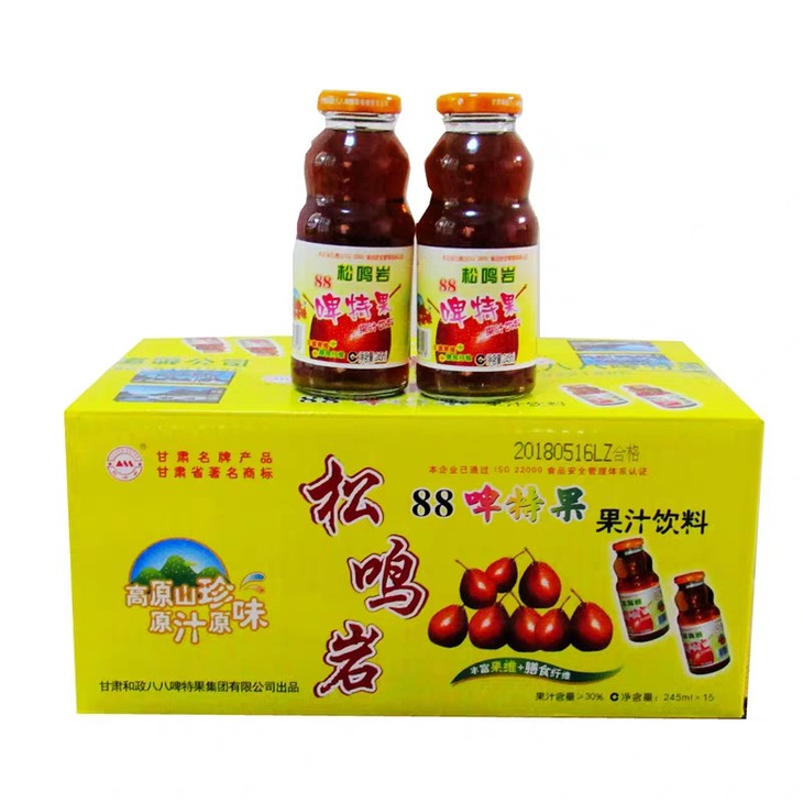 松鸣岩精品啤特果275ml整箱