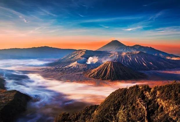 印尼|布罗莫火山·蓝色火焰·巴厘岛7日