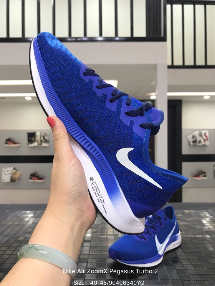 耐克nikeairzoomxpegasusturbo2针织透气舒适轻便跑步鞋at8242