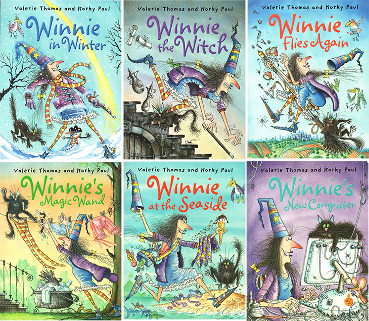 女巫温妮 winnie and wilbur 再版二十多次,这个女巫太可爱太有名