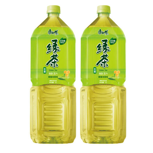 【康师傅】绿茶蜂蜜茉莉味2l茶饮料大瓶装