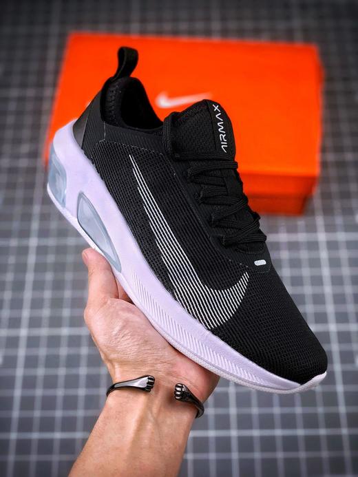 男鞋 耐克air max fly 2019 黑白飞线大勾半掌气垫