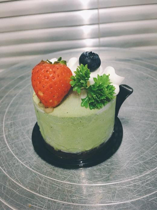 香草抹茶慕斯 榕言微店 榕树下生日蛋糕店