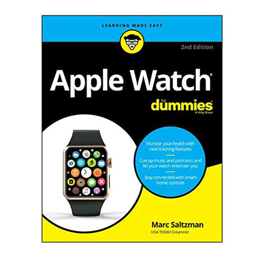 【中商原版】苹果手表达人迷 英文原版 apple watch for dummies