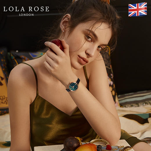 lolarose英国小众手表女30mm表盘正品 简约文艺小表盘ins风女表森系