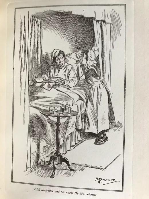 1903年 狄更斯《老古玩店》 h.m.布洛克插图 漆面精装大32开