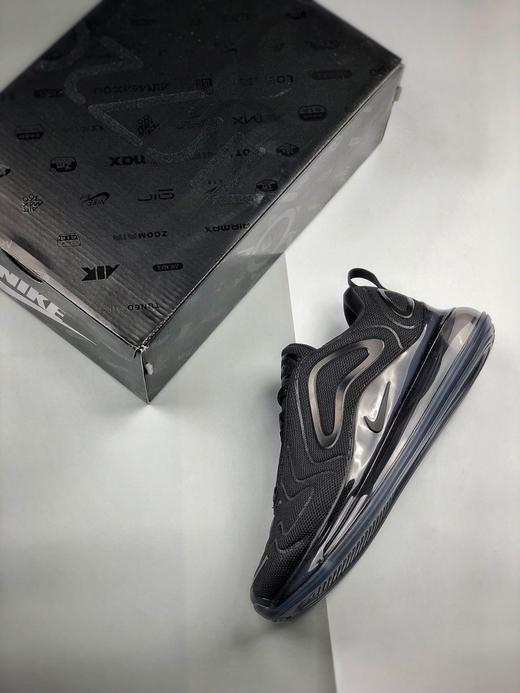 max720配色,airmax720所有配色 男女鞋耐克airmax720纯黑配色全掌气垫跑鞋max720
