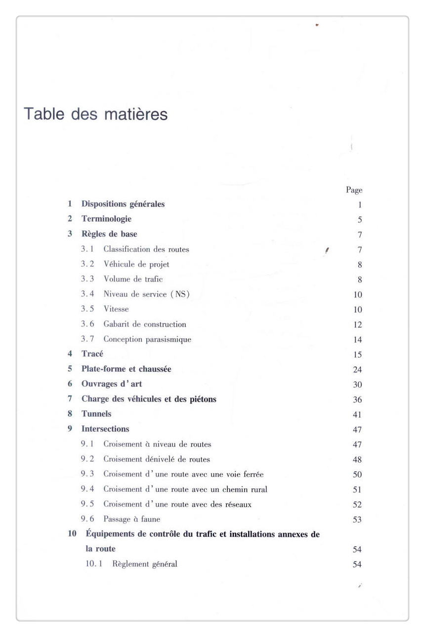 书摘图-书摘图3-JTG B01－2014《公路工程技术标准》 法文版