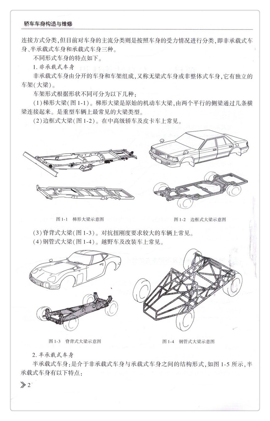书摘图-书摘图6-轿车车身构造与维修高等职业教育汽车车身维修技术专业教材