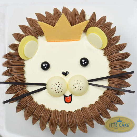 狮子王酸奶奶油动物造型卡通蛋糕