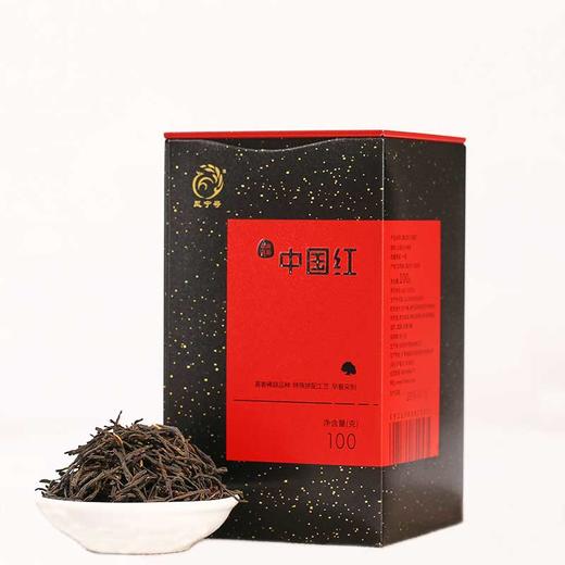 凤宁号中国红云南高山小叶滇红茶凤庆红茶茶叶100g铁罐装