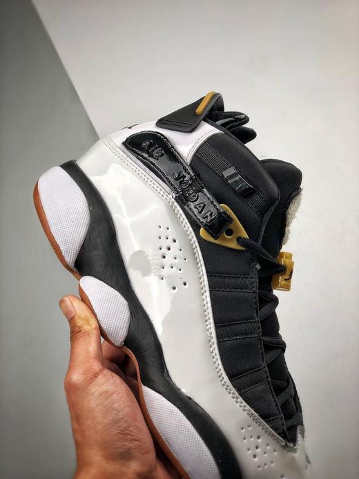 男女鞋airjordan6ringspjtuckeraj六冠王黑白熊猫荔枝纹头层皮漆皮