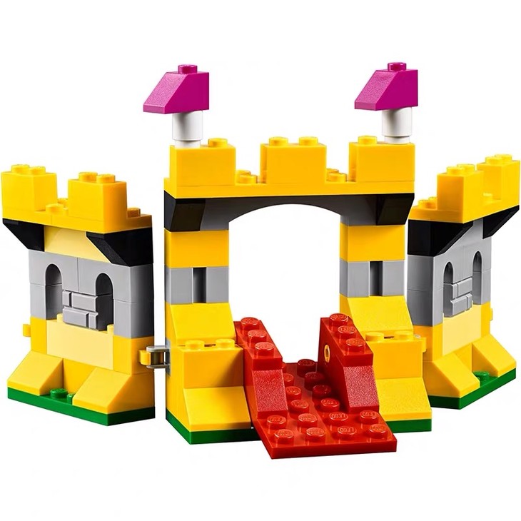 益智玩具美国直邮lego乐高10717建筑集营入门套装拼装积木1500片送礼