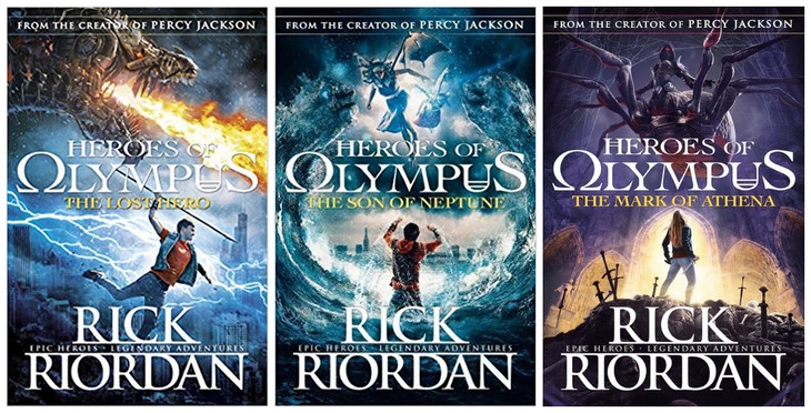 波西杰克逊 奥林匹斯英雄系列 the heroes of olympus