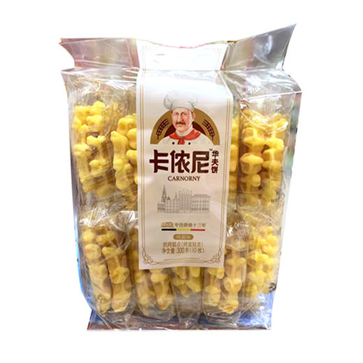 回头客卡侬尼鸡蛋味华夫饼300g