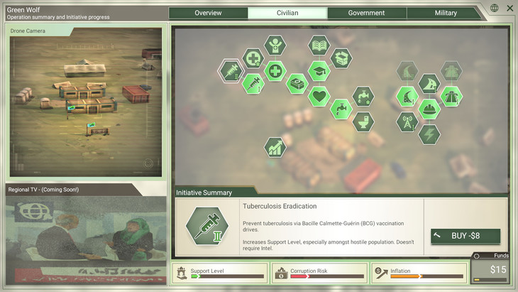 steam正版游戏 反叛公司:升级 rebel inc:escalation