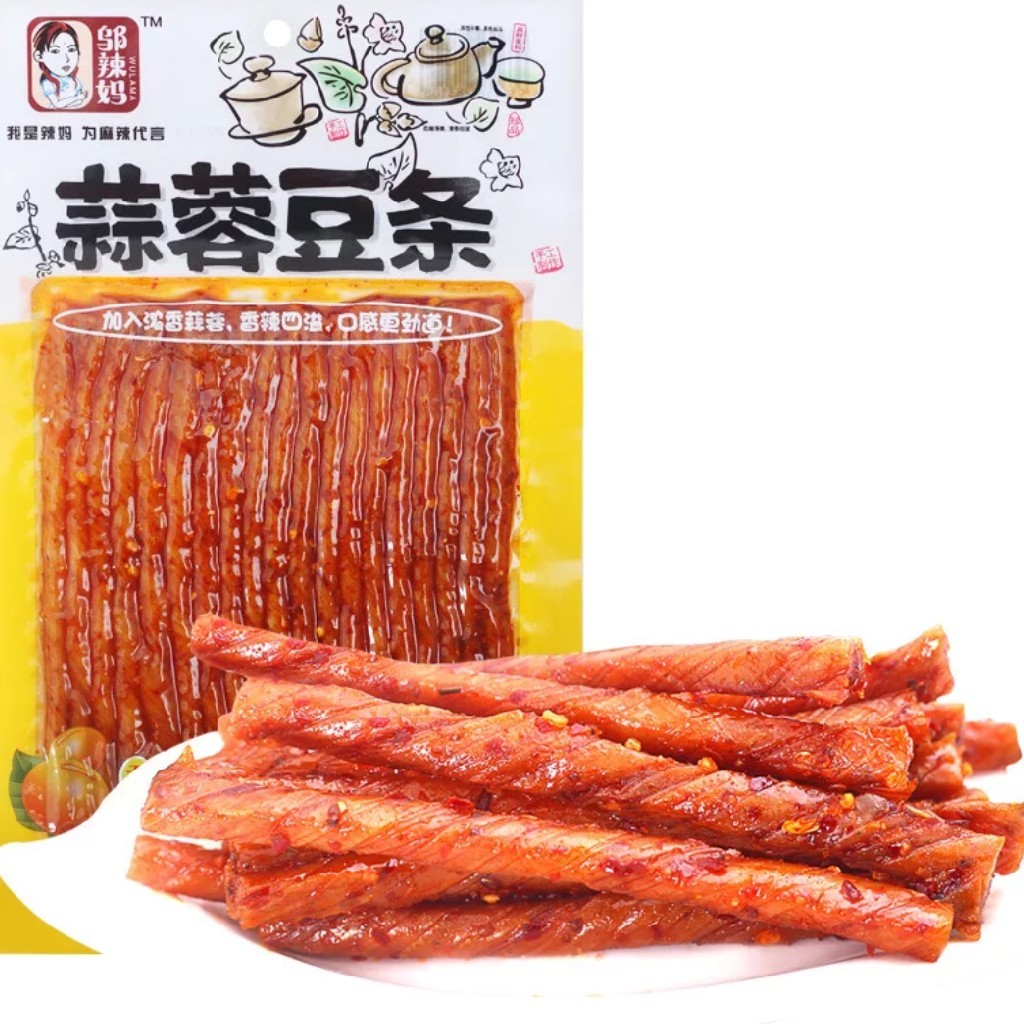 邬辣妈蒜蓉豆条110g/袋