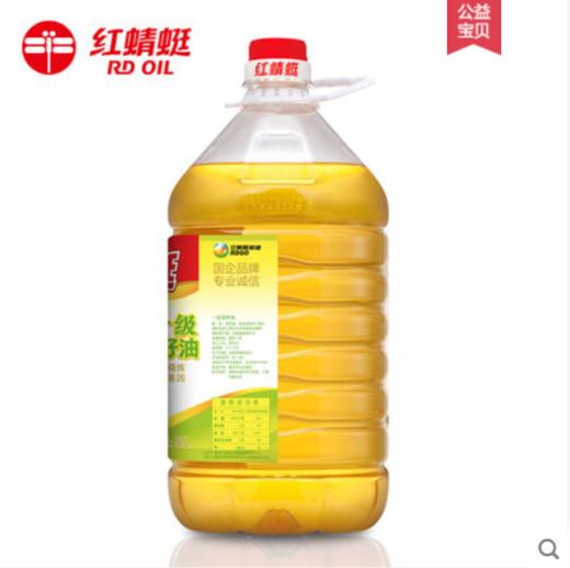 红蜻蜓一级菜籽油5l非转基因