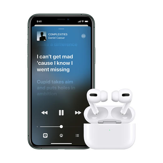 apple 苹果 airpods pro 主动降噪无线蓝牙耳机 支持ipad pro3代