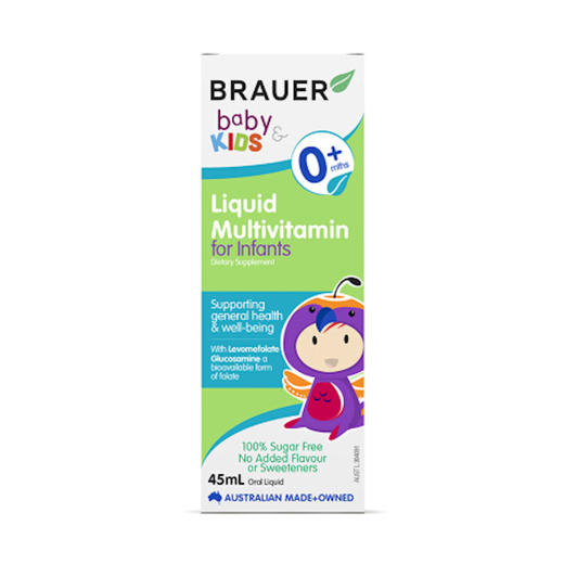 澳洲蓓澳儿brauer 婴幼儿复合维生素滴剂45ml/瓶 6个月以上 商品图2