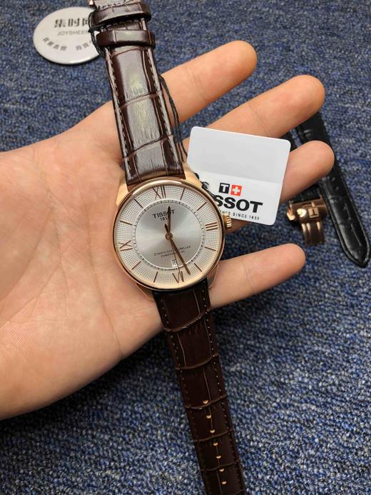 tissot天梭杜鲁尔系列t099玫金款专柜同步版本采用瑞士eta2824全自动