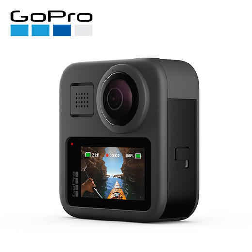 gopromax全景相机高清运动相机水下潜水4k户外防水摄像机vlog官方标配