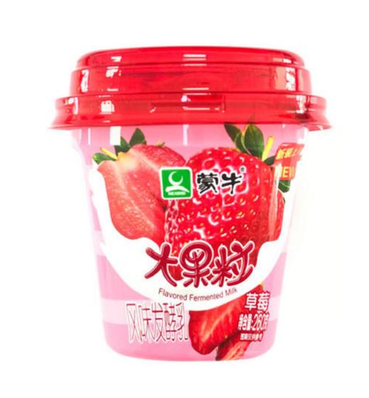 蒙牛大果粒风味发酵乳260g/杯,保质期21天 商品图0