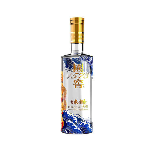 52度国窖1573艺术新春酒(大浪淘金方力钧版)500ml*6 泸州老窖官方旗舰