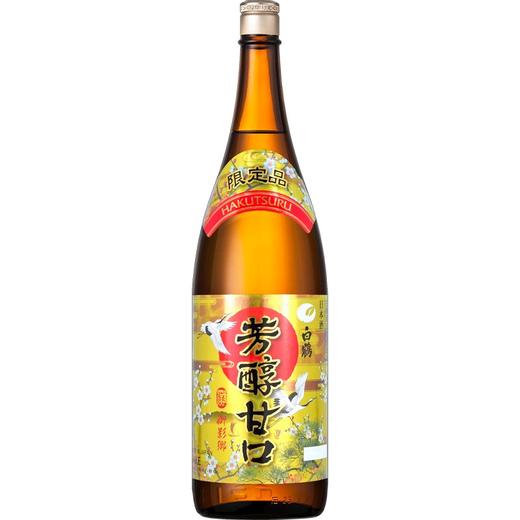 新年特惠日本进口白鹤酒造鹤寿千秋芳醇甘口清酒18l新年限定