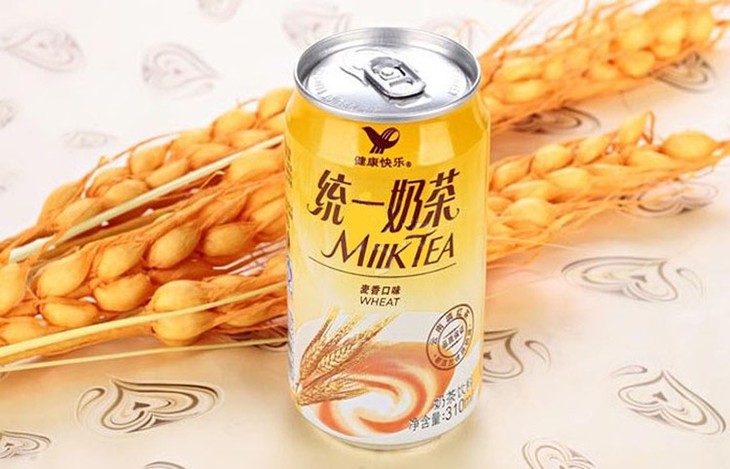 统一奶茶罐装麦香奶茶310ml*24罐