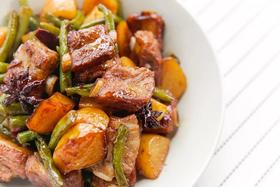 排骨土豆炖豆角