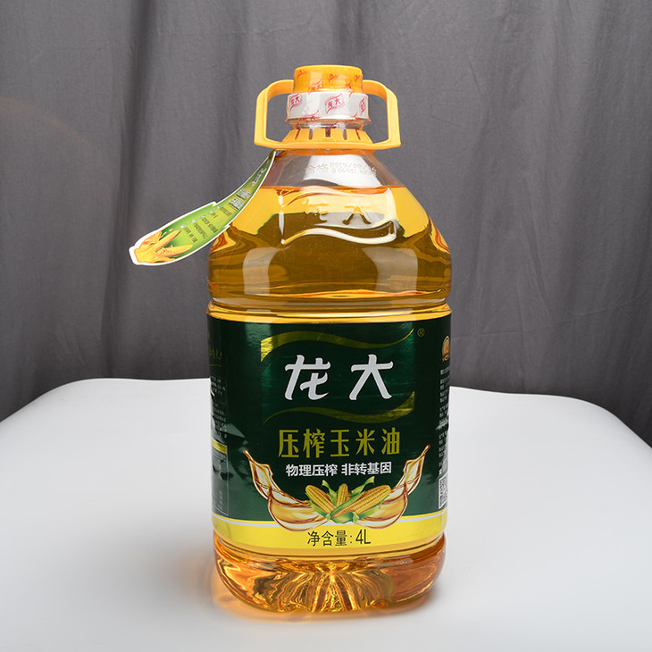 龙大玉米油4l食用油非转基因玉米胚芽油