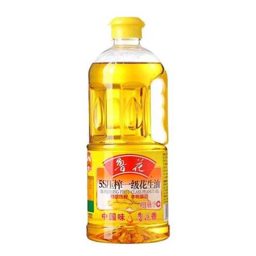 鲁花5s压榨一级花生油1升瓶