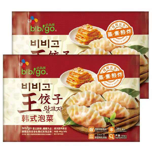 必品阁490g王饺子韩国泡菜