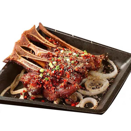 如意三宝手抓扇子骨孜然味腌制冷冻半成品800g10根