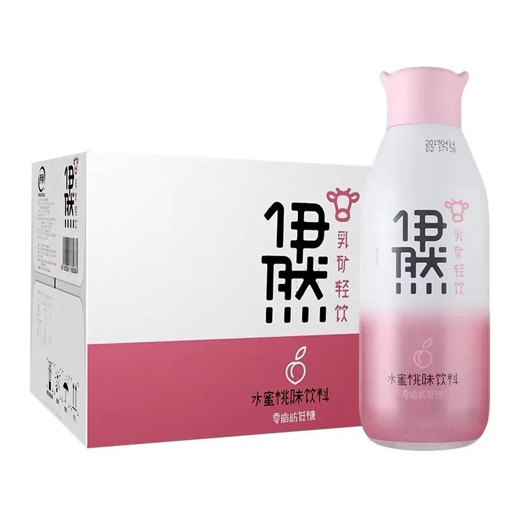 伊利伊然乳矿轻饮 水蜜桃味500ml*15 瓶