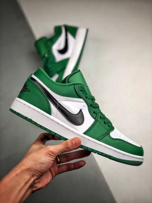 男女鞋airjordan1low漆皮白绿aj板鞋aj1低帮