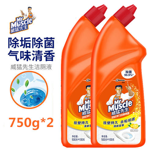 中国香港 威猛先生 洁厕液(柠檬香草 750g*2瓶