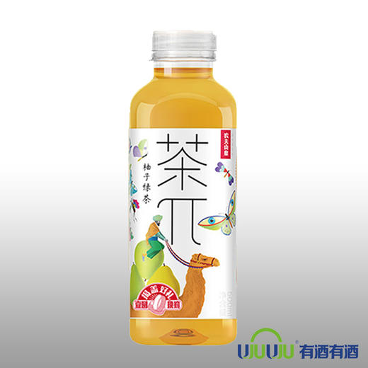 农夫山泉茶π茶派柚子绿茶500ml 湖滨区有酒有酒商城