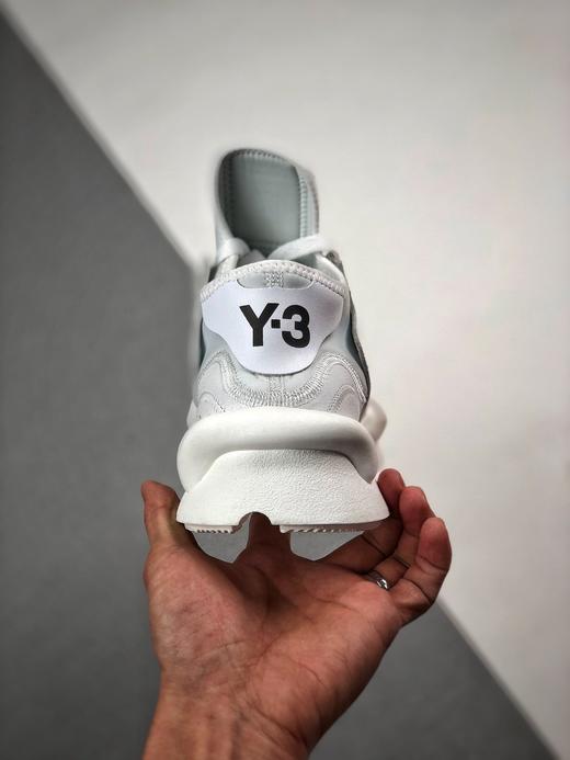 男女鞋adidasy3kaiwachunkysneakers经典白灰休闲跑鞋y3