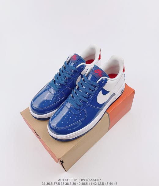 耐克nikeairforce1lowsheedbluejay空军一号经典低帮百搭休闲运动板鞋