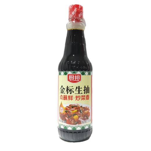 厨邦金标生抽500ml1瓶优选直供
