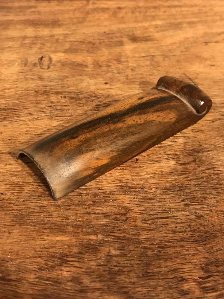 硬木雕琢老茶则, 顺丰包邮