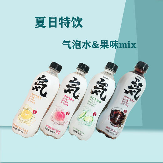 热卖推荐元气森林气泡水480ml