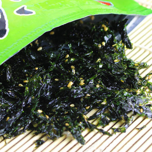 小伙子炸拌海苔60g韩式拌饭饭团海苔碎紫菜开袋即食儿童零食