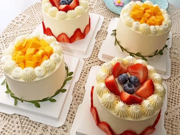 4寸水果蛋糕可爱蛋糕款式随机