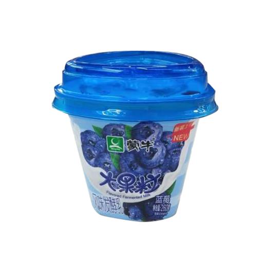 蒙牛大果粒酸牛奶蓝莓果粒260g/杯