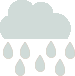 下雨云贴纸分割线
